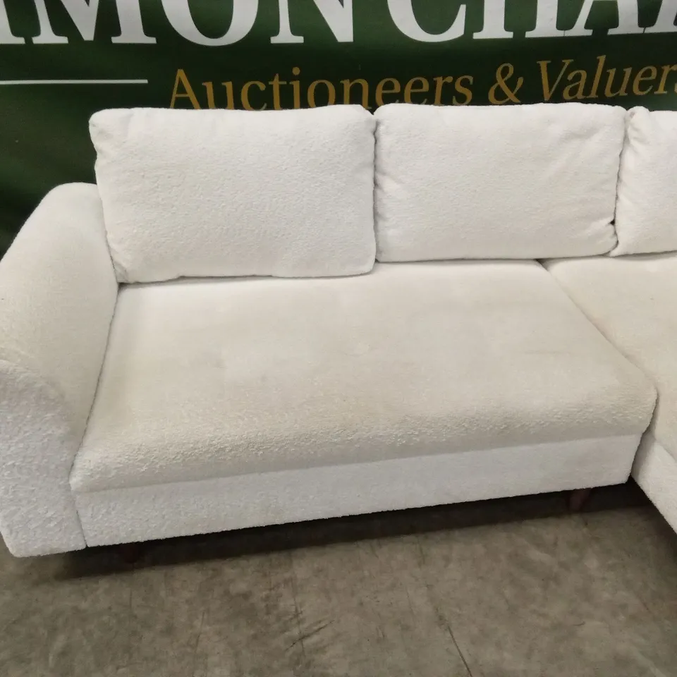 RUNE RIGHT HAND FABRIC CORNER - NATURAL RRP £1099