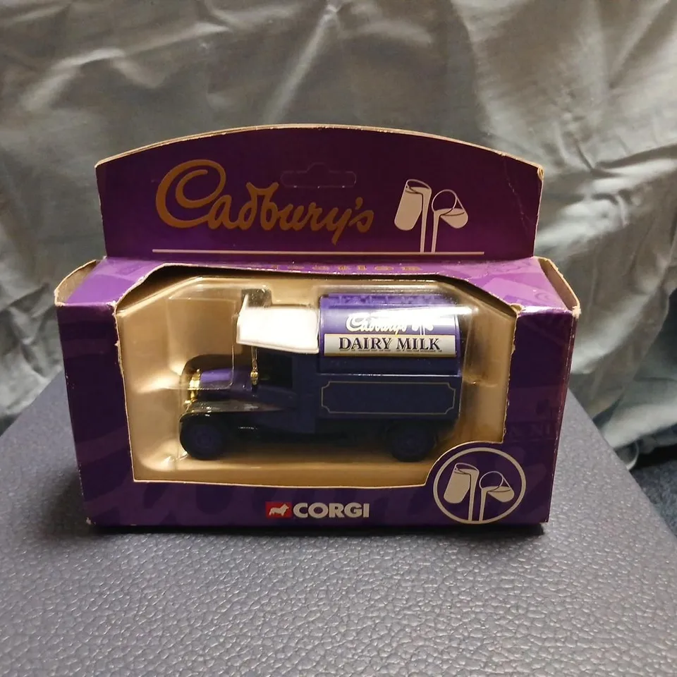 CORGI CLASSICS CADBURY'S DAIRY MILK DIE-CAST TRUCK IN PURPLE BOX (61206)