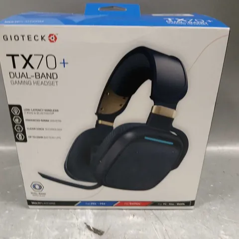 GIOTECK TX70+ DUAL-BAND GAMING HEADSET