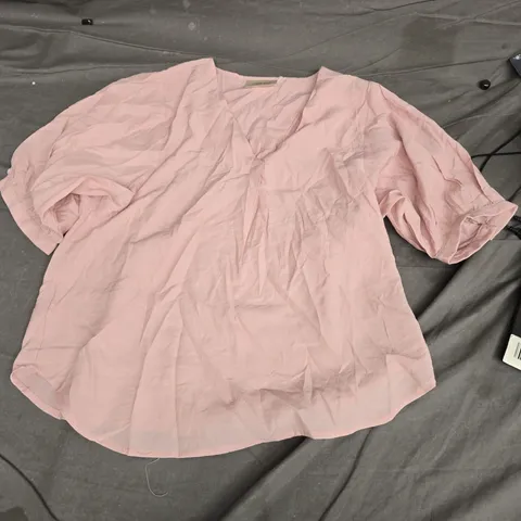 CREAM CRIRINA BLOUSE – SEPIA ROSE, EU 38 (UK 10)
