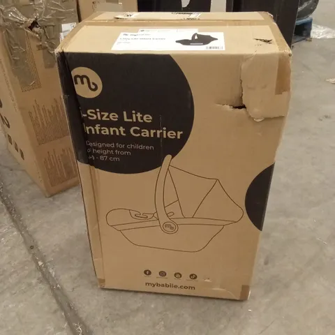 BOXED MYBABIIE I-SIZE LITE INFANT CARRIER