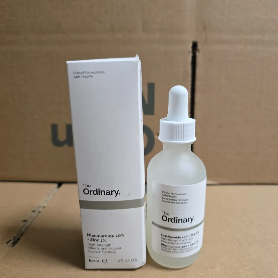THE ORDINARY NIACINAMIDE 10% + ZINC 1% SERUM, 60 ML – BOXED