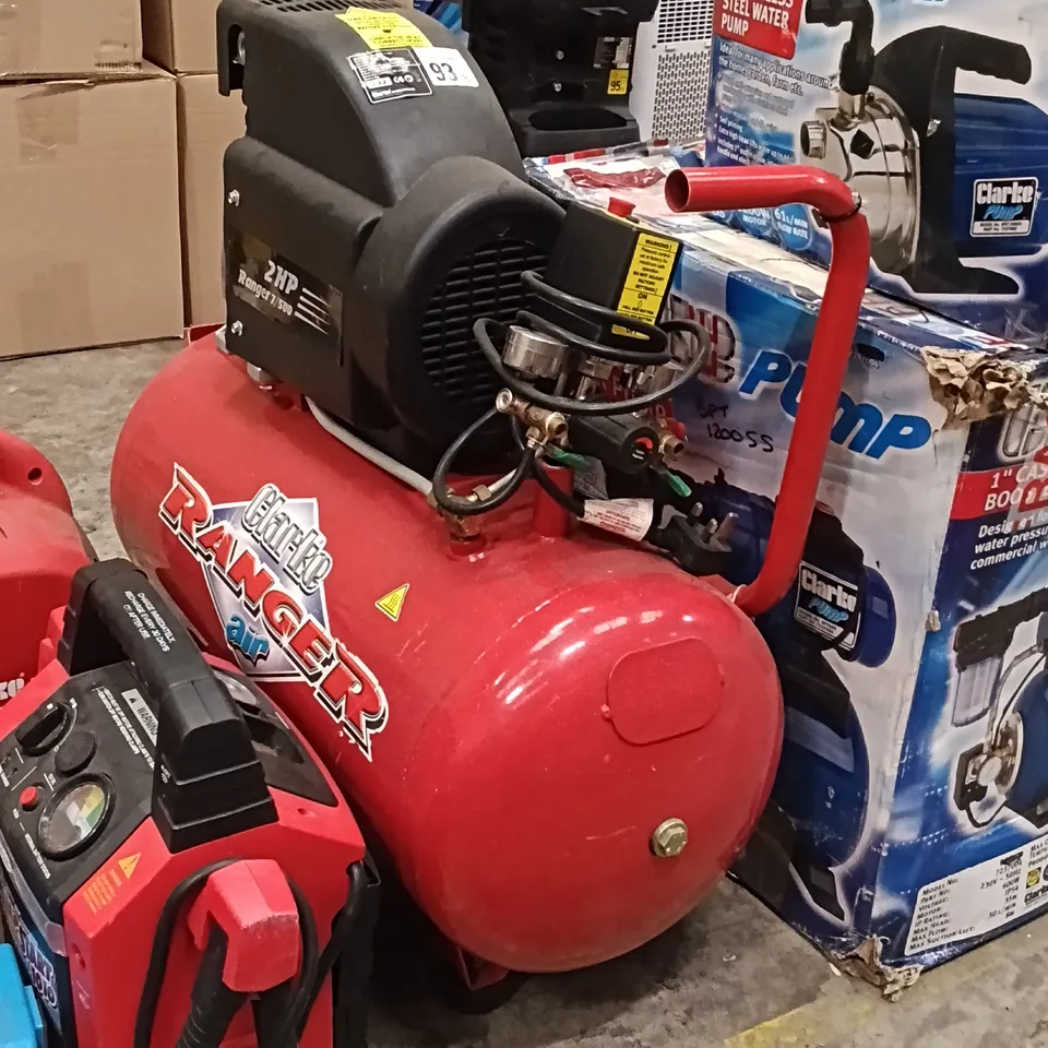 CLARKE RANGER 8/25 2HP 24L AIR COMPRESSOR