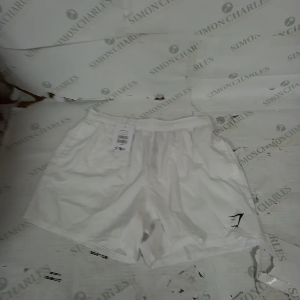 BAGGED GYMSHARK ARRIVAL 5" SHORT M WHITE 