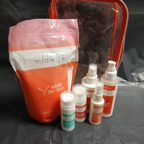 My Expert Midwife Postnatal Recovery Kit – 6PCE Bath Soak & Perineal Care Set