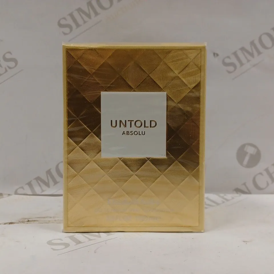 BOX OF APPROX 5 X 100ML ELIZABETH ARDEN UNTOLD ABSOLUT EAU DE PARUFM 