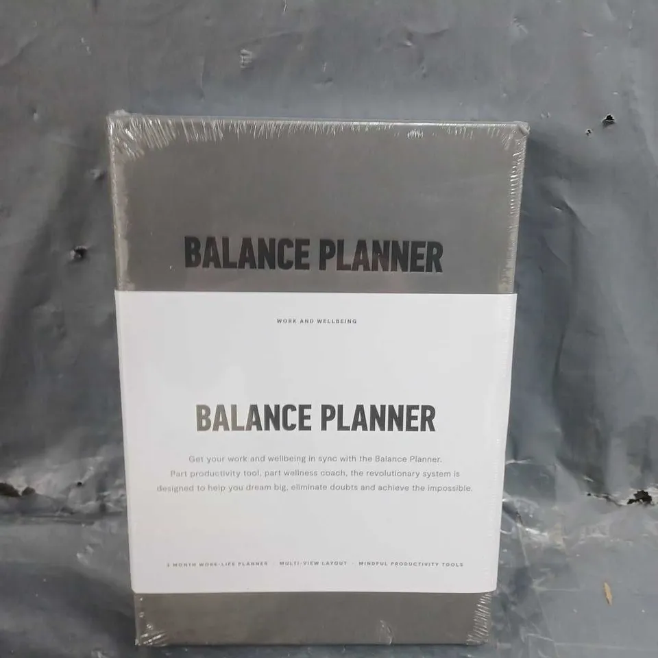 SEALED BALANCE PLANNER