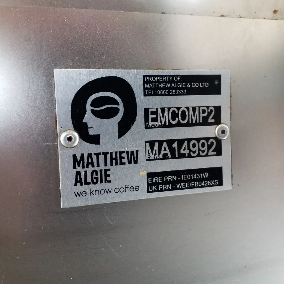 ELEKTRA BARISTA 3 STATION COFFEE MACHINE