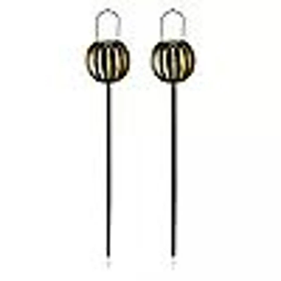 GARDEN STORIES STUDIO 70 SET OF TWO 3-IN-1 SOLAR STAKE LIGHTS