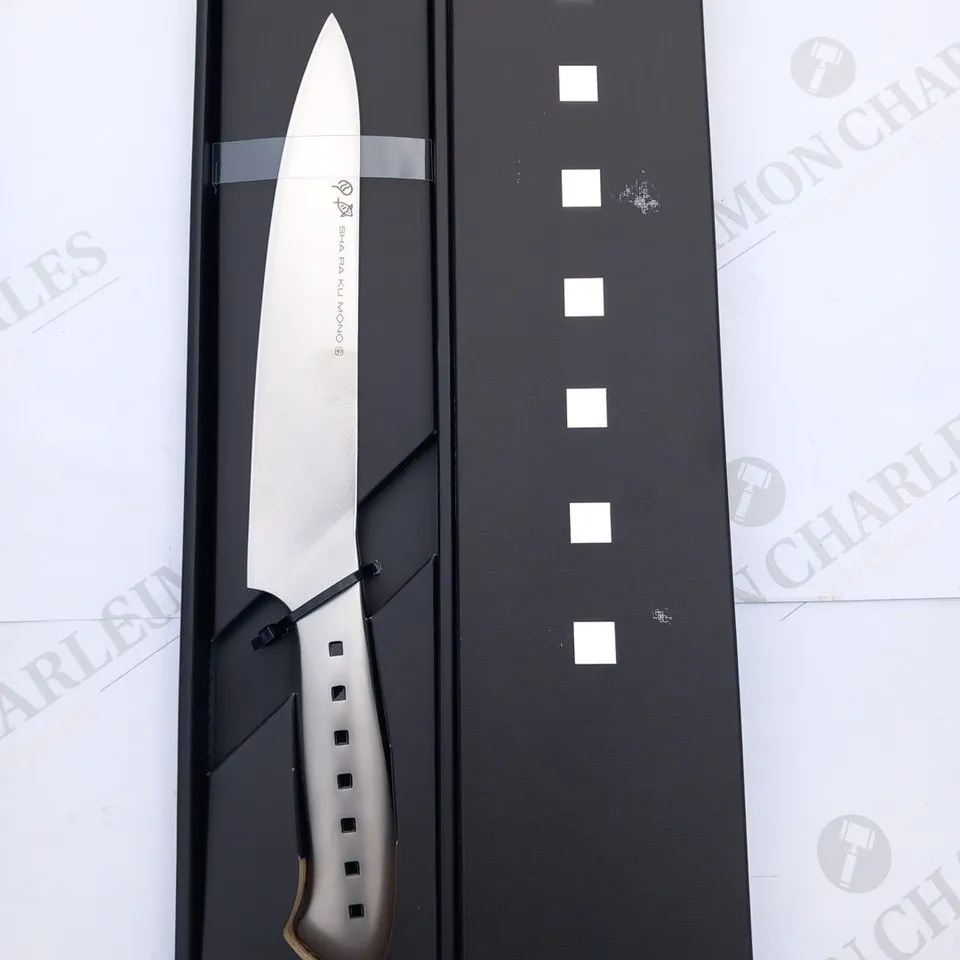 BOXED SHA RA KU MONO MOLYBDENUM VANADIUM STEEL 18-8 STAINESS STEEL FJ-21 CARVING KNIFE