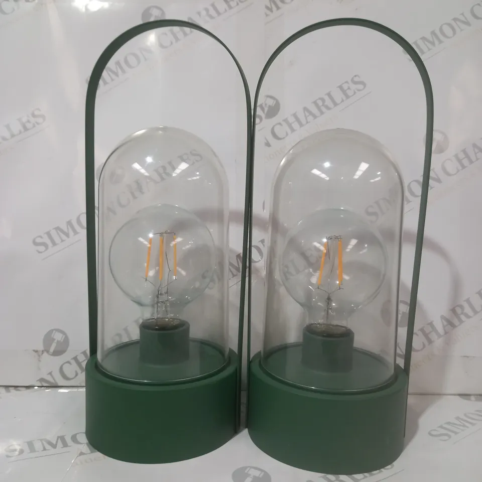 BOXED BUNDLEBERRY BY AMANDA HOLDEN SET OF 2 INDOOR OUTDOOR LANTERNS