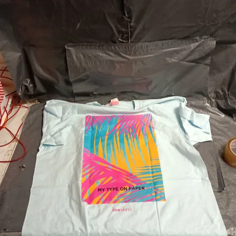 BOX OF APPROXIMATELY 40 LOVE ISLAND TSHIRTS