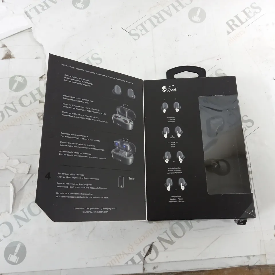 SKULLCANDY TRULY WIRELESS PERFECTLY SIMPLE BOXED