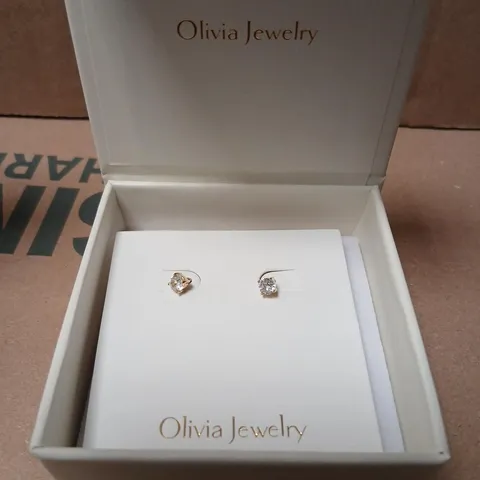 OLIVIA JEWELRY STUD EARRINGS – BOXED