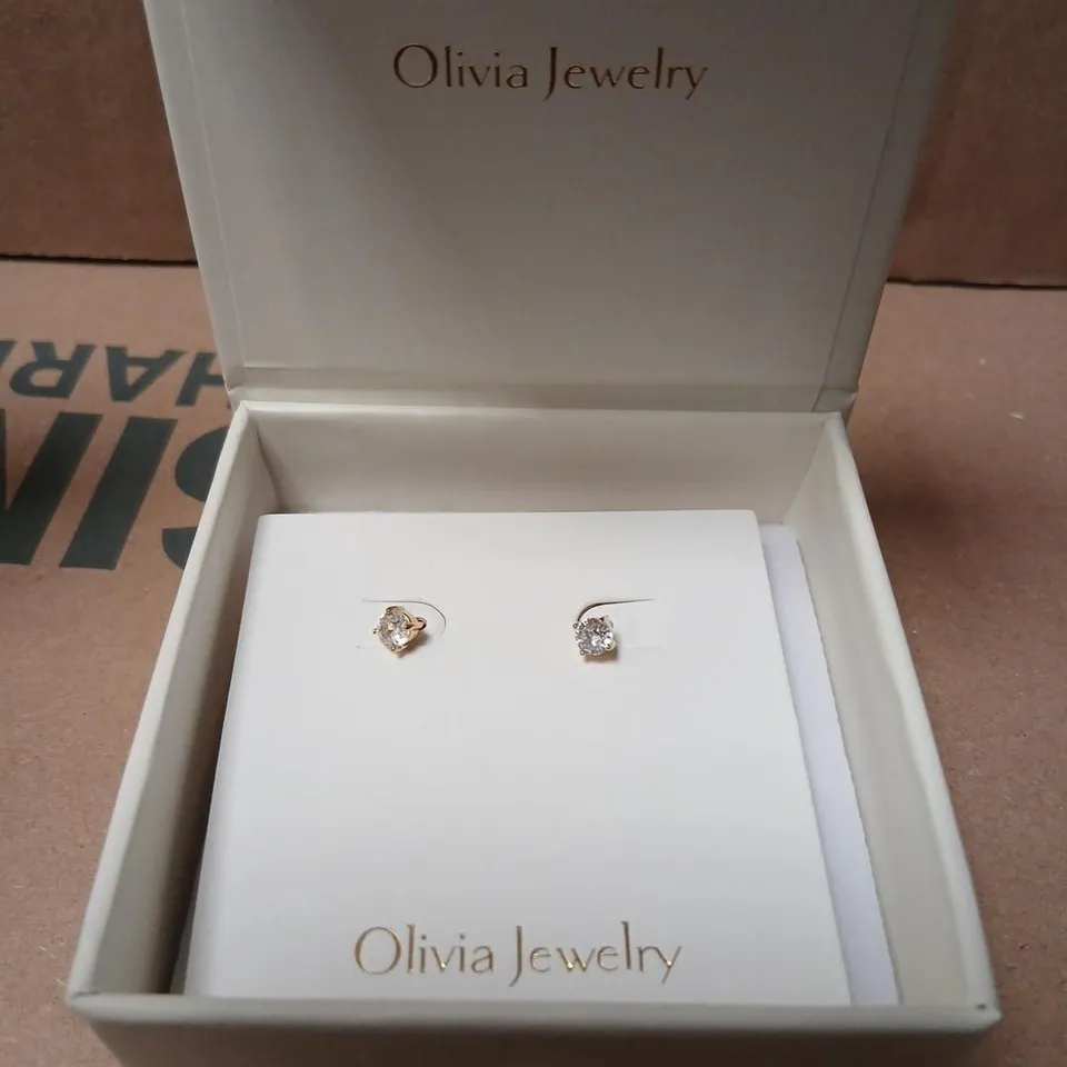 OLIVIA JEWELRY STUD EARRINGS – BOXED