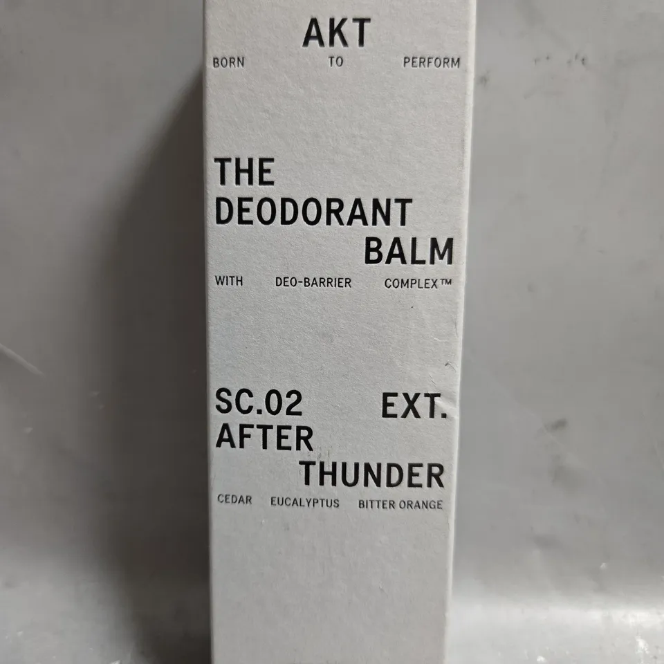 BOXED AKT LONDON THE DEODORANT BALM AFTER THUNDER SC.02 EXT 50ML