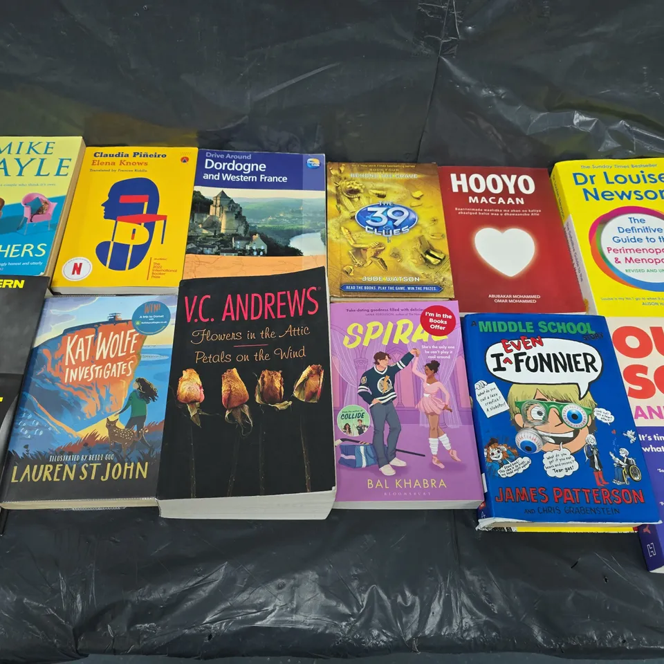 LARGE QUANTITY OF ASSORTED FICTION & NON-FICTION BOOKS - COLLECTION ONLY