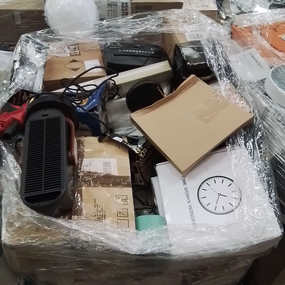 PALLET CONTAINING A LARGE QUANTITY OF ELECTRICAL PRODUCTS TO INCLUDE;AIR FRYER,SPRAY GUN,SHREDDER
