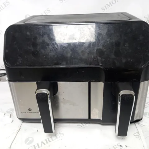 COOK'S ESSENTIALS 7.7L DUAL AIR FRYER