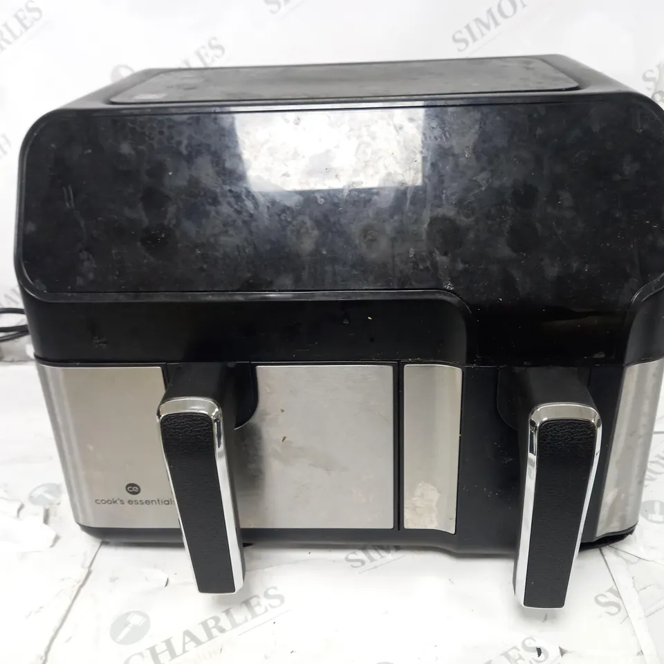 COOK'S ESSENTIALS 7.7L DUAL AIR FRYER