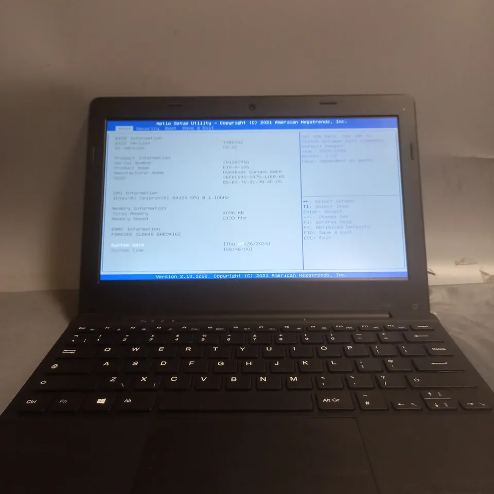 DYNABOOK EUROPE GMBH E10-G-106