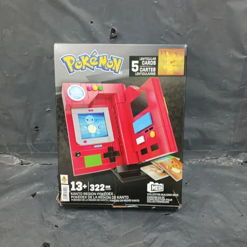 POKEMON KANTO REGION POKEDEX BUILDING BLOCKS 