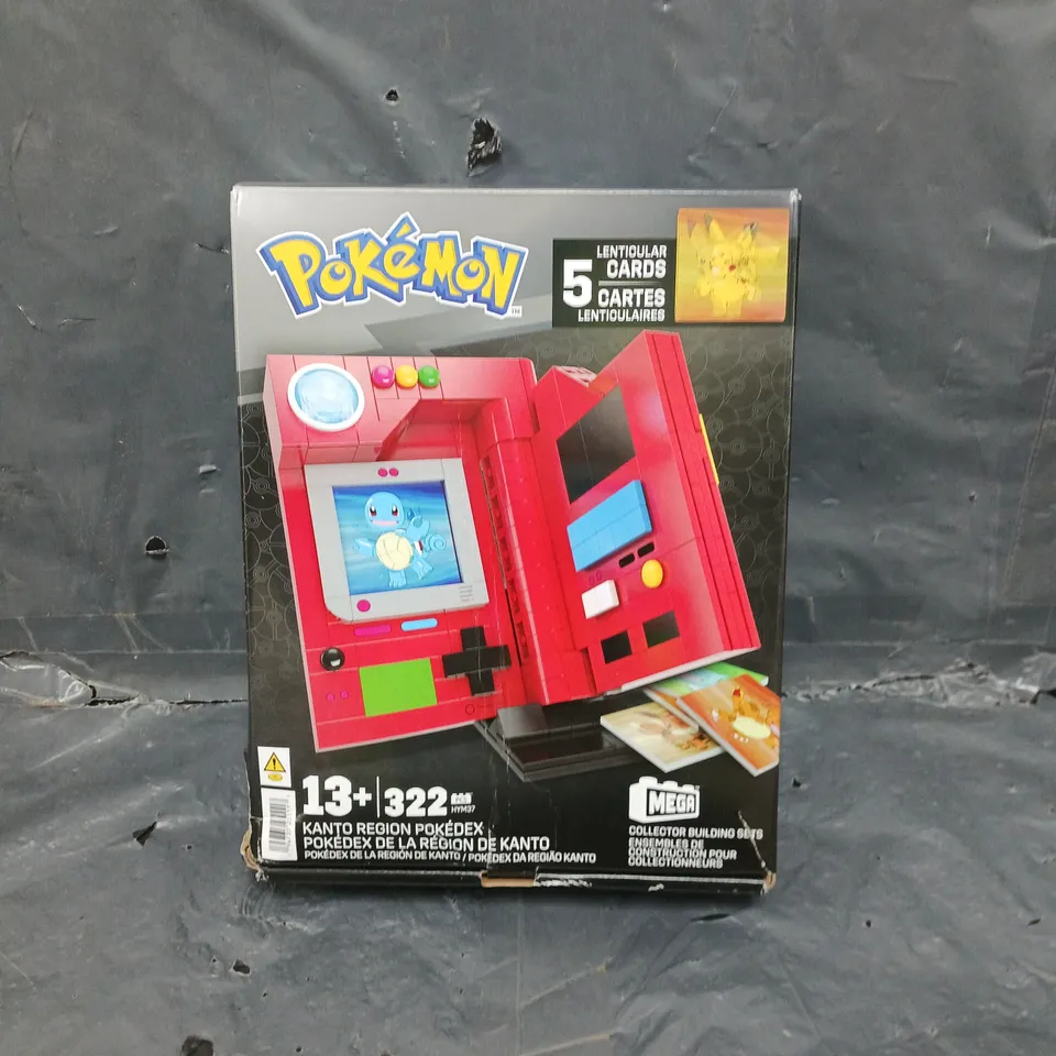 POKEMON KANTO REGION POKEDEX BUILDING BLOCKS 