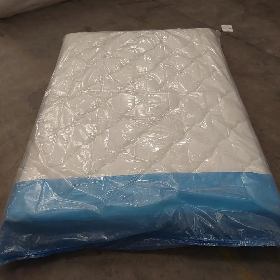 QUALITY BAGGED DOUBLE 135cm AIRSPRUNG LUXURY QUILTED MEDIUM MATTRESS RRP £229