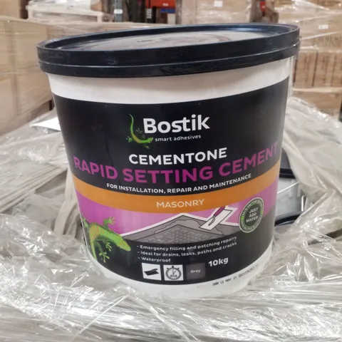PALLET CONTAINING APPROXIMATELY 45 BOSTIK CEMENTONE RAPID SETTING WATERPROOF CEMENT 10KG