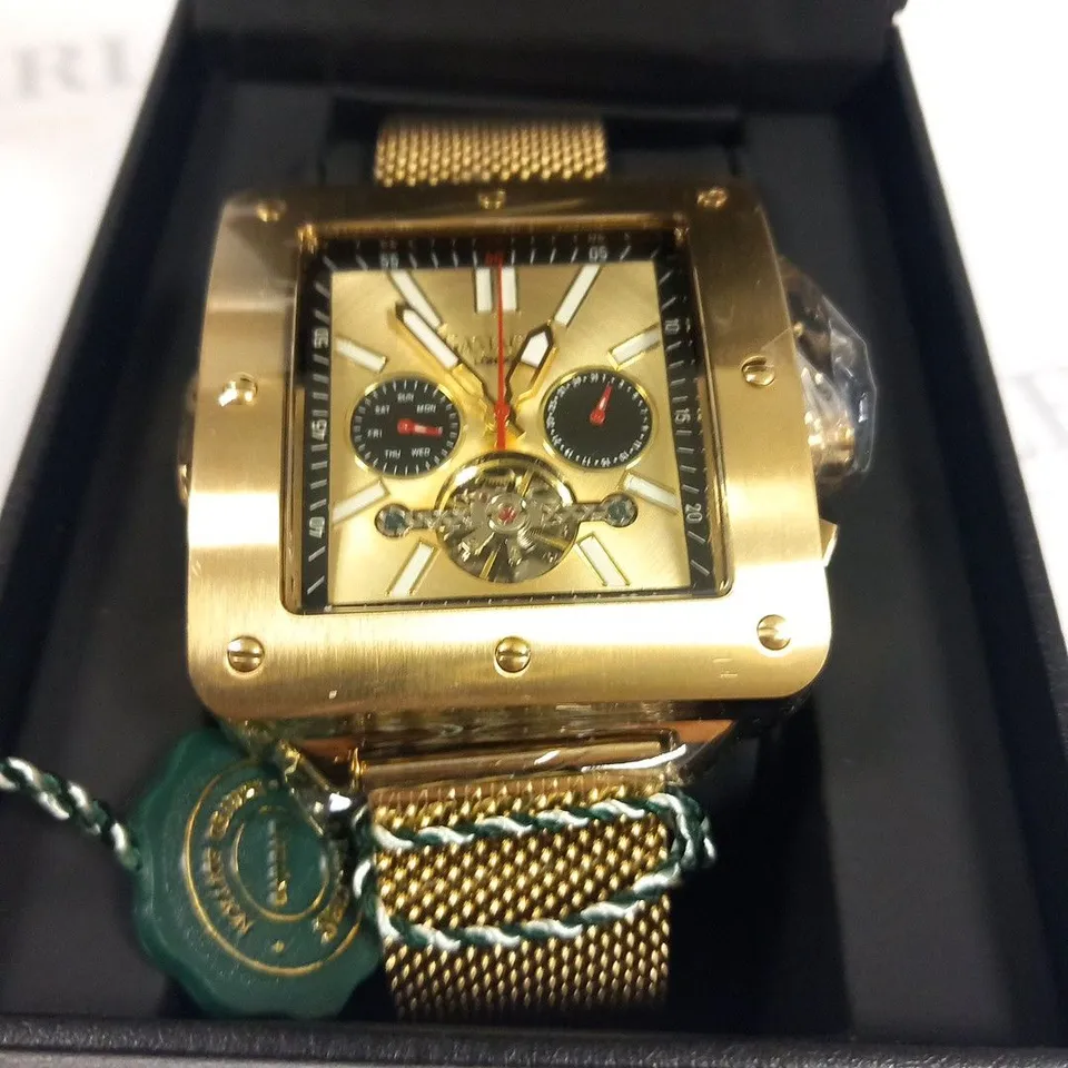 GAMAGES OF LONDON LIMITED EDITION HAND ASSEMBLED ASTUTE AUTOMATIC GOLD