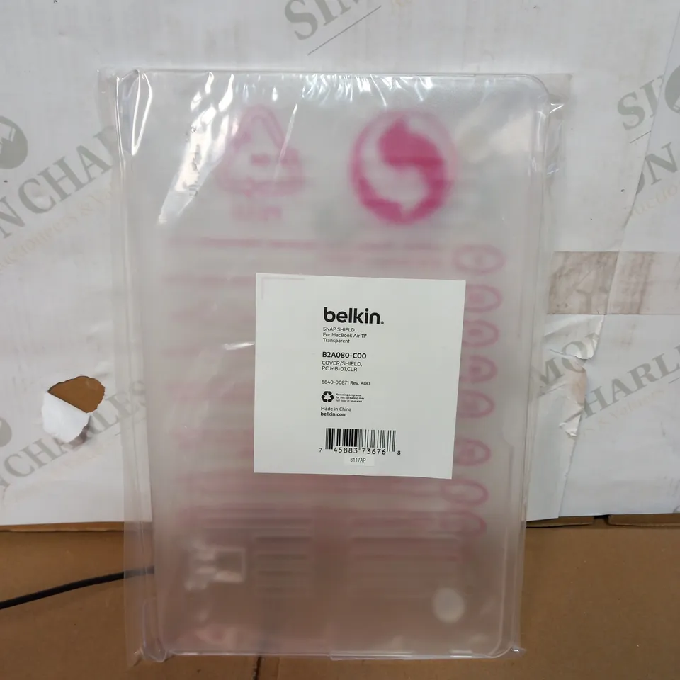 LOT OF 10 BELKIN SNAP SHIELDS FOR MACBOOK AIR 11 - TRANSPARENT