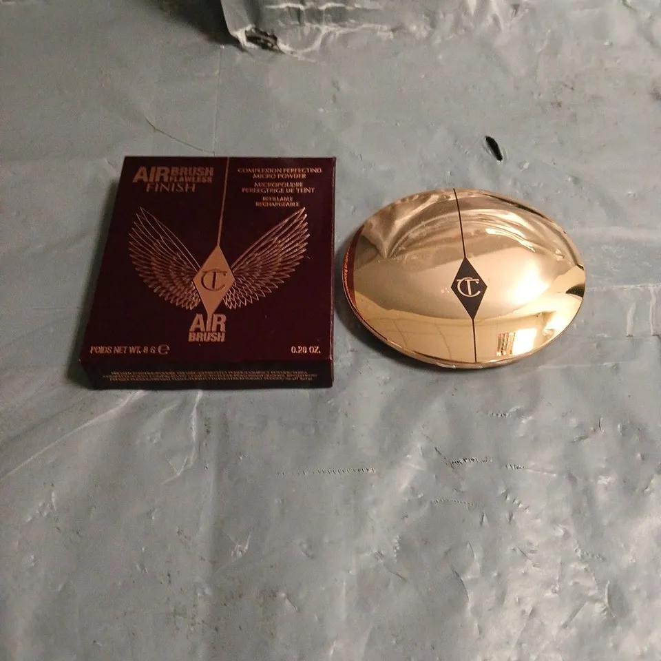 BOXED CHARLOTTE TILBURY COMPLEXION PERFECTING MICRO POWDER IN 1 FAIR 8G