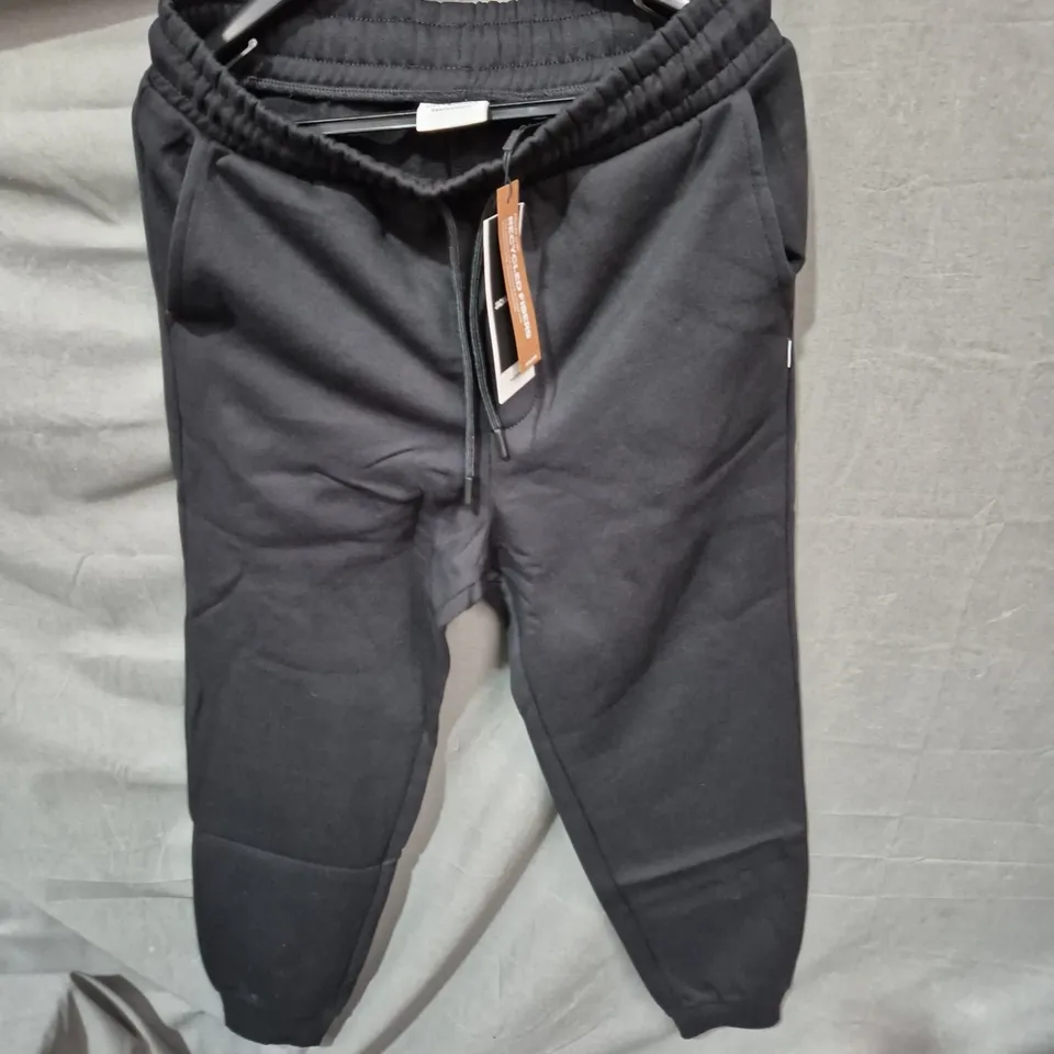 JACK & JONES PANTS STUDIO BLACK JOGGERS – MEN’S SIZE NOT SPECIFIED