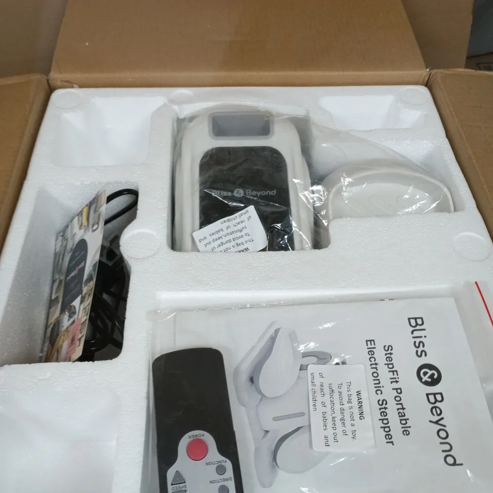 BLISS & BEYOND STEPFIT PORTABLE ELECTRONIC STEPPER
