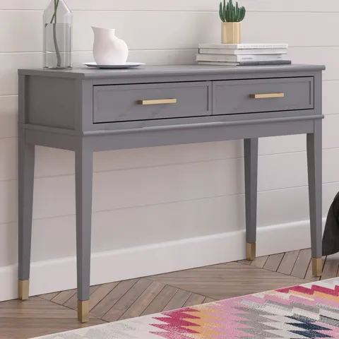 BOXED HALL TABLE WESTERLEIGH CONSOLE TABLE GRAPHITE GREY