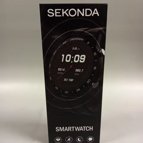 BOXED SEALED SEKONDA ACTIVE SMARTWATCH IN RED