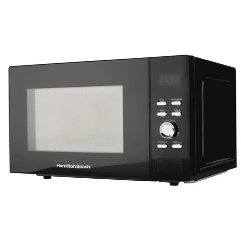 BOXED HAMILTON BEACH 30 LITRE FAMILY MICROWAVE 950W - SILVER (1 BOX)