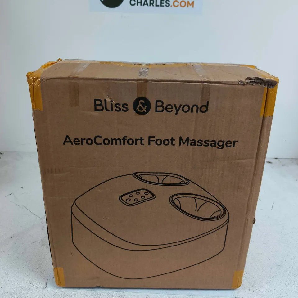 BLISS & BEYOND AEROCOMFORT FOOT MASSAGER