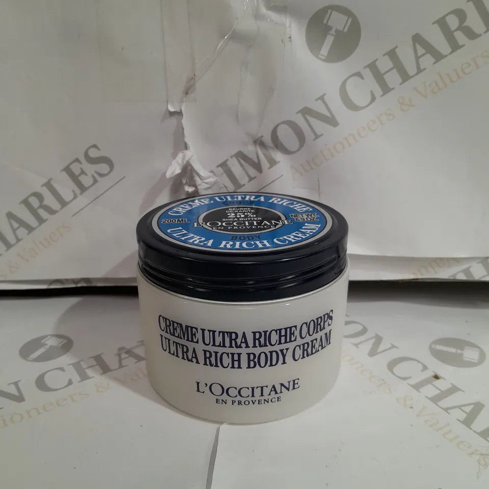 L'OCCITANE ULTRA RICH CREAM - 200ML