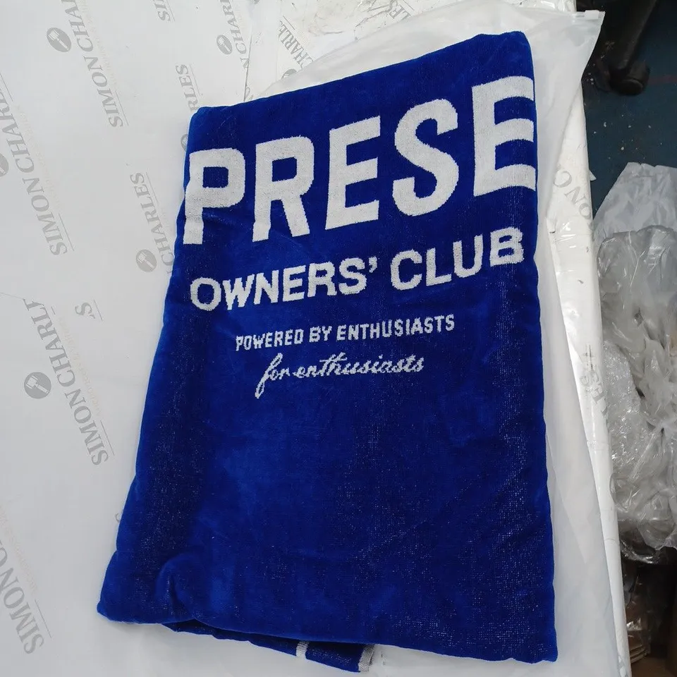 REPRESENT OWNERS CLUB TOWEL - COBALT BLUE 