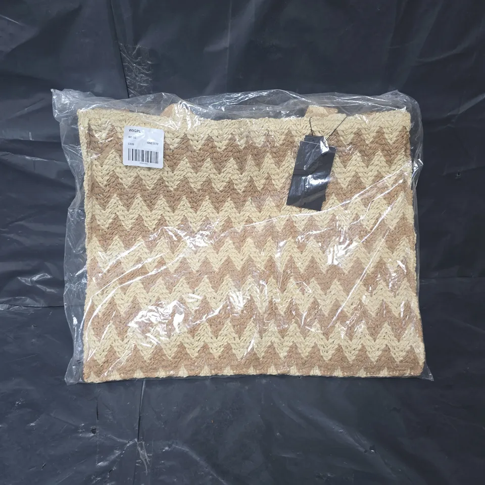 SOUTH BEACH BEIGE TOTE BAG 