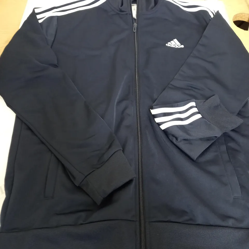 MEDIUM NAVY BLUE ADIDAS JACKET 