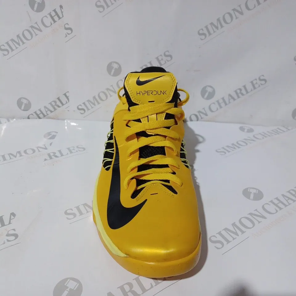 NIKE HYPER DUNK YELLOW TRAINERS - UK 11