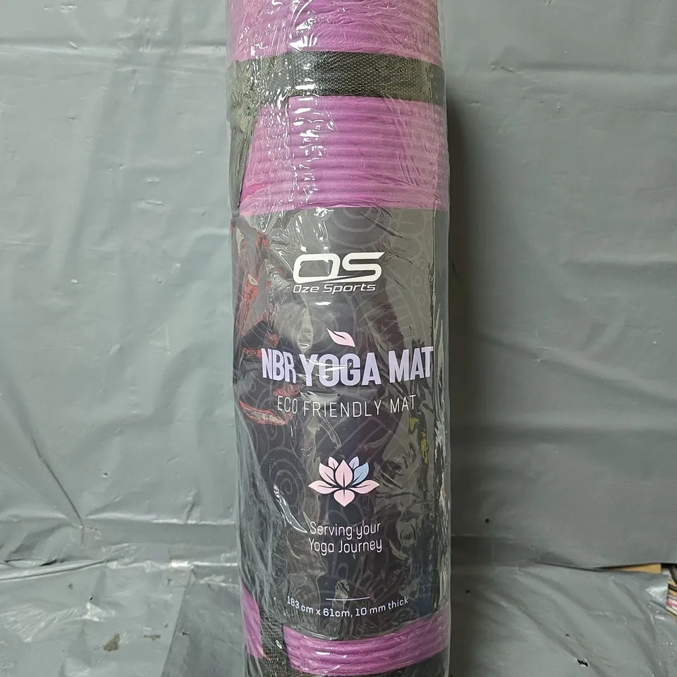 SEALED OZE SPORTS YOGA MAT IN PURPLE