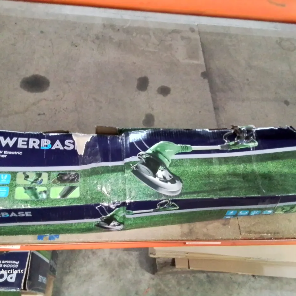 BOXED POWERBASE 30CM 450W ELECTRIC GRASS STRIMMER 10M CABLE LENGTH 