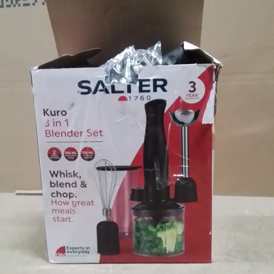 BOXED KURO 3 IN 1 BLENDER SET