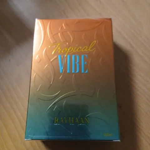 BOXED AND SEALED TROPICAL VIBE RAYHAAN 100ML