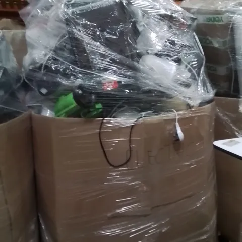 PALLET CONTAINING A LARGE QUANTITY OF ELECTRICAL ITEMS TO INCLUDE; AIR FRYER,TOASTER,FAN,SLUSH PUPPY MACHINE