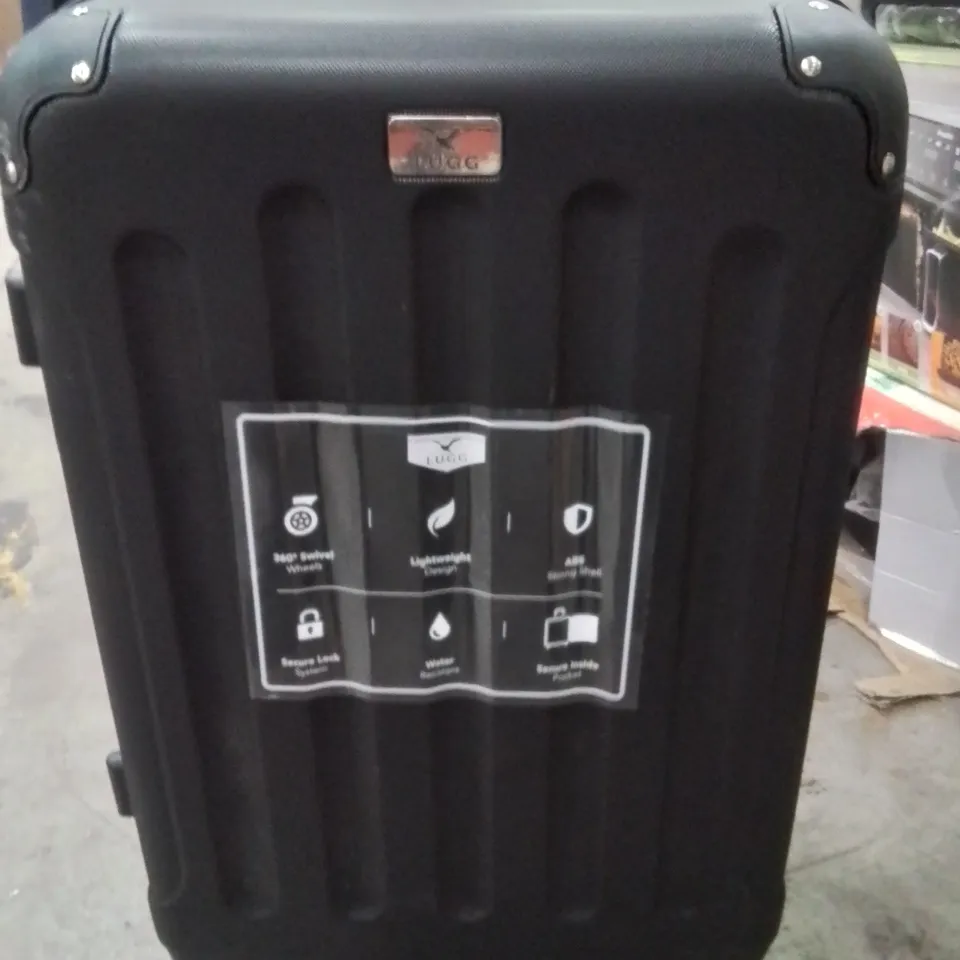 LUGG TRAVEL SUITCASE BLACK 
