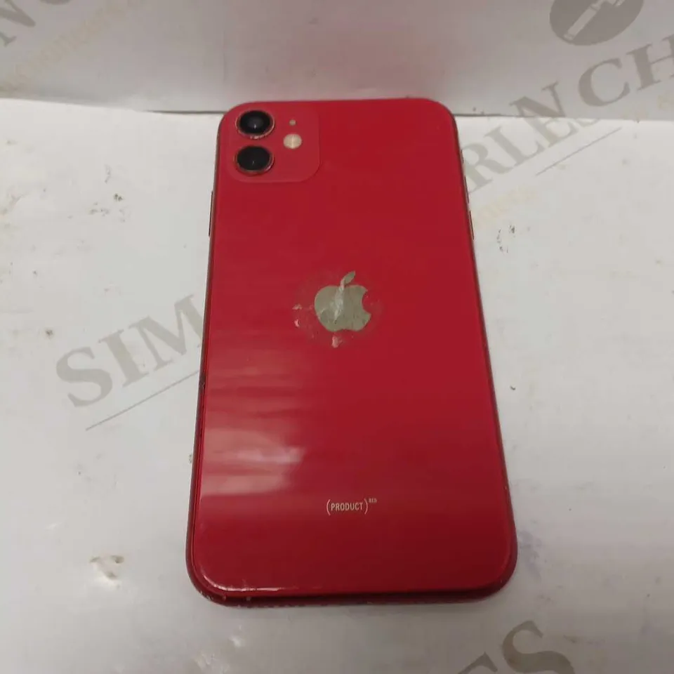 IPHONE 11 PRODUCT RED SMART PHONE